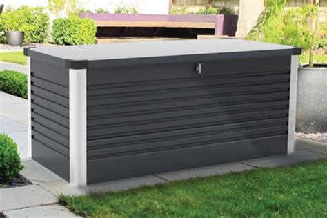 secure garden storage boxes waterproof